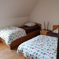 slaapkamer 3 personen vakantiewoning Aan de Blankaart Diksmuide Westho